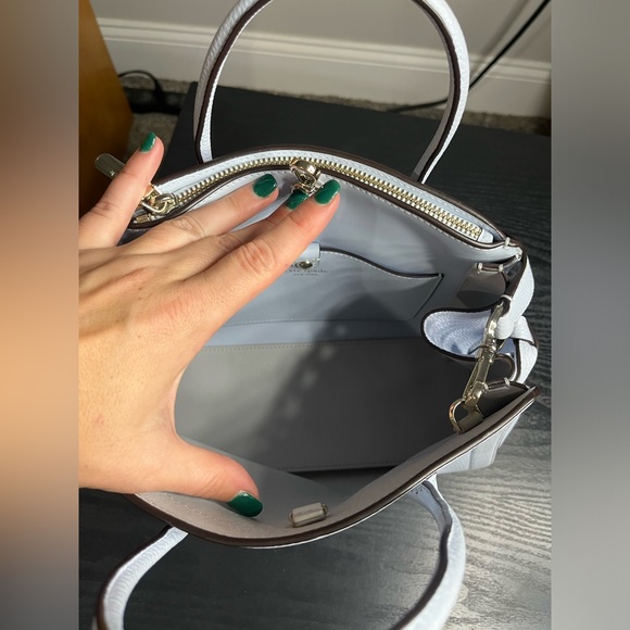 Light Blue Kate Spade Purse - Picture 9 of 12